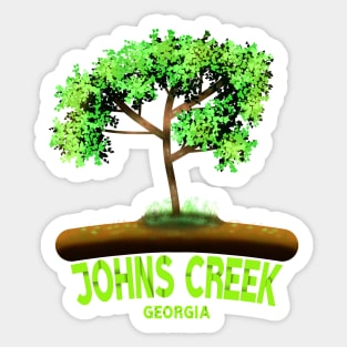 Johns Creek Georgia Sticker